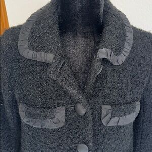 J. Crew bouclé Charcoal Textured Jacket